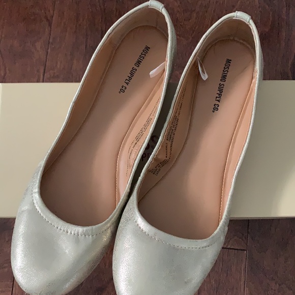 Mossimo Supply Co. Gold Flats - Picture 2 of 4